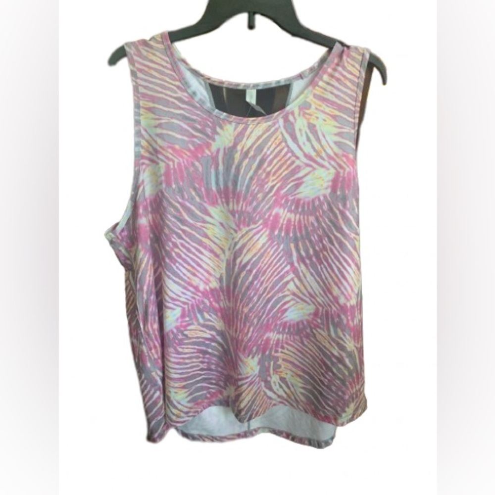 Ideology Tropic Fusion Sleeveless Top XXL NWT